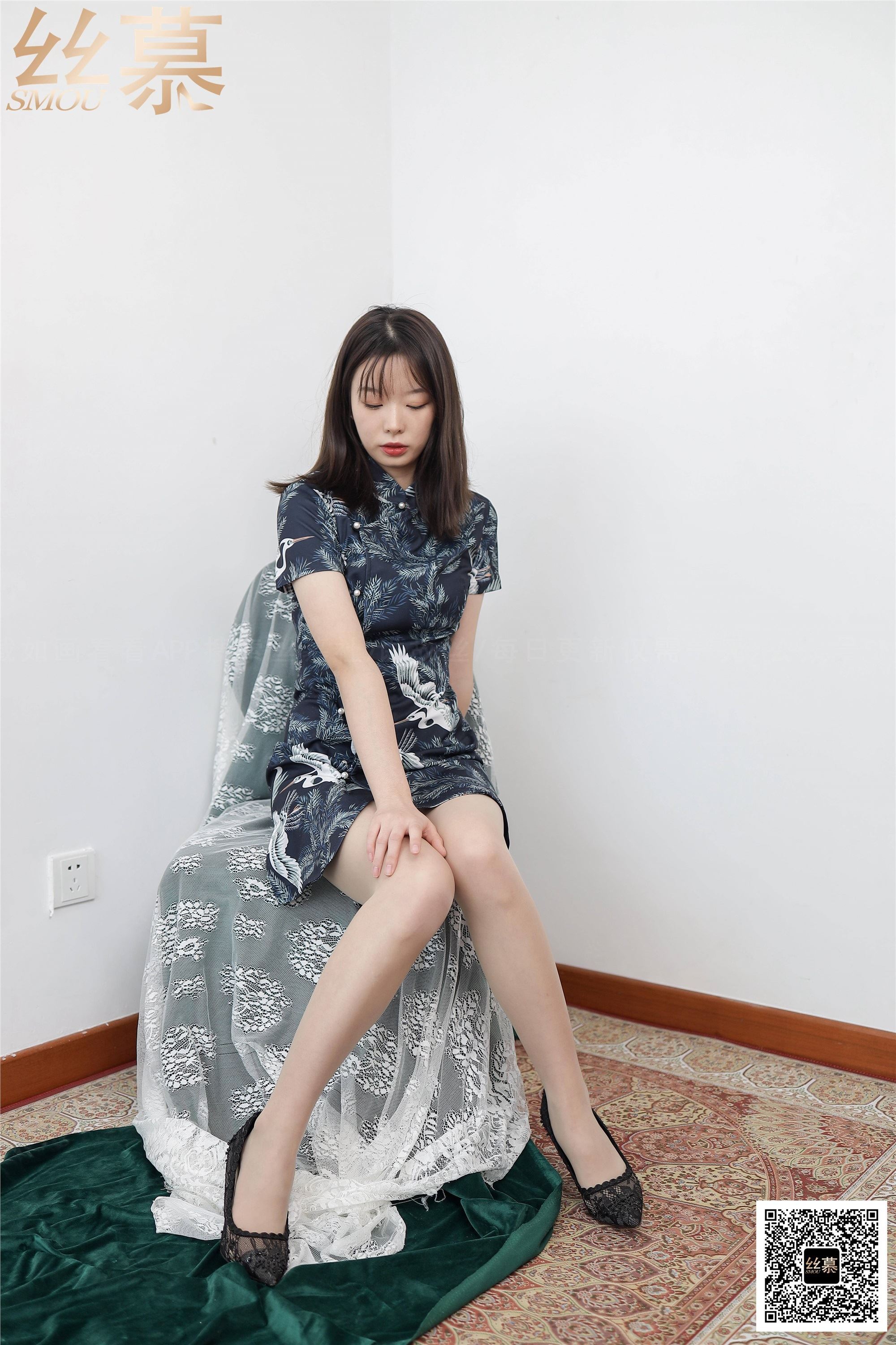 丝慕写真 特写集 TX079 新模《旗袍丝艺》